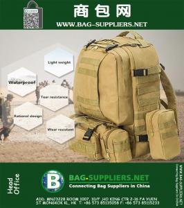 Professionelle Produktion und Verkauf 14 Farbe Molle Tactical Assault Outdoor Military Rucksäcke Rucksack Camping Tasche große 65L
