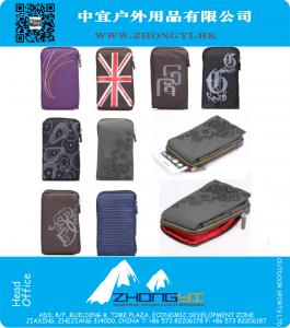 Sports Wallet Saco de telefone móvel Outdoor Army Cover Case para modelo de telefone multi Hook Loop Belt Pouch Holster Bag Pocket