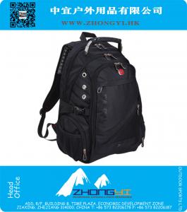 Швейцарский рюкзак армии сумка 15-дюймовый рюкзак для ноутбуков Мужчины и женщины бизнес двойной плечо Путешествия рюкзак Школьный компьютер сумка