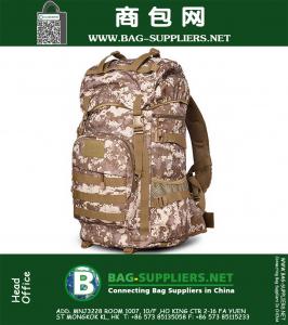 Borsa tattica multifunzione Sport all'aria aperta Escursionismo Campeggio Caccia Zaino militare 600D Borse da viaggio in nylon camouflage