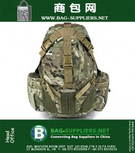 Tactical Camo Outdoor Military Rucksacks Backpack climbing hiking camping bag Large capacity, teflon waterproof wear-resisting