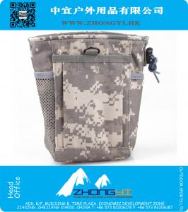 Тактический MOLLE Folding Ammo Magazine Dump Pouch Drop Down Mag Utility Bag