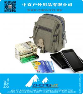 Tactical MOLLE waist pack outdoor saco de telefone inteligente bolsa de acessórios militar
