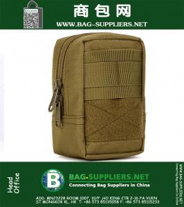 Tactische militaire uitrusting Molle-accessoires Multifunctionele tactische heuptas Waterdichte nylon mobilephone-tas