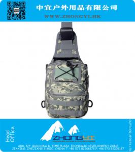 Tactical Outdoor Camouflage Chest Pack Sport Single Shoulder Man Crossbody Army Surplus Gear Equipment