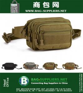Tactical Running Waist Bag Equipamento militar bolsa de cintura impermeável saco de perna waist packs