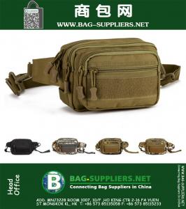 Tactical Running Waist Bag Riñonera de equipos militares cintura impermeable bolsa de la pierna paquetes de la cintura