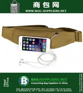 Tactical Waist Bag Homens Fanny Pack Caminhada Belt Pocket Bolsa de cinto de nylon Militar Waist Bag Equipamento Militar Molle Pack