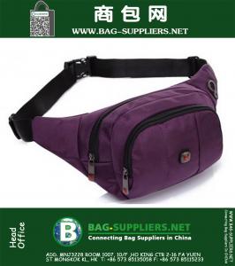 Tactical Waist Bag Homens Fanny Pack Caminhada Belt Pocket Saco de cinto de nylon Bagagem Militar Bag Bag Equipamento militar Swiss Molle Pack