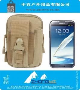 Taktik torba spor bel paketi MOLLE taktik el çantası askeri akıllı telefon çantası