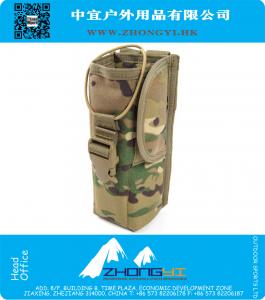 Bolsa táctica de rádio bolsa de rádio militar bolsa de walkie-talkie táctica saco de telefone inteligente saco de saco de nylon 1000D