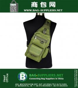 Travel Nylon Chest Bag Back Pack Outdoor Hiking Shoulder Sport Bag Pouch Homens Mulheres Camping Militar Caça Messenger Bag