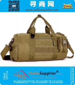 Travel shoulder messenger fitness sport men 1000D Nylon bucket cylinder outdoor bag wholesales bag lightweight durable