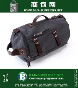 Vintage Large Capacity Canvas Travel Bags Luggage Sport Bag Men Military Duffle Bags For Male