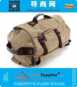 Vintage Large Capacity Canvas Travel Bags Luggage Sport Bag Men Military Duffle Bags For Male