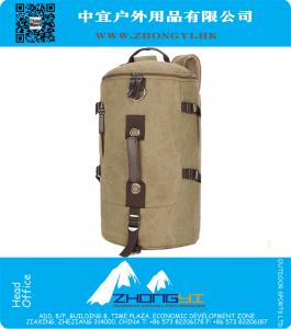 Mochila de lona vintage mochilas tailandesas militares para homens Mochilas para homem de moda e saco de viagem para caminhadas