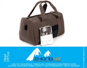 Borsa da viaggio in tela di lino vintage di grande capienza borsa da viaggio da uomo, borsa da viaggio a tracolla da viaggio