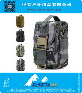 Alta calidad Molle bolsa al aire libre negro Molle bolsa de teléfono Tactical utilidad militar Molle bolsa bolsas Acu Molle bolsa de bolsas de engranajes